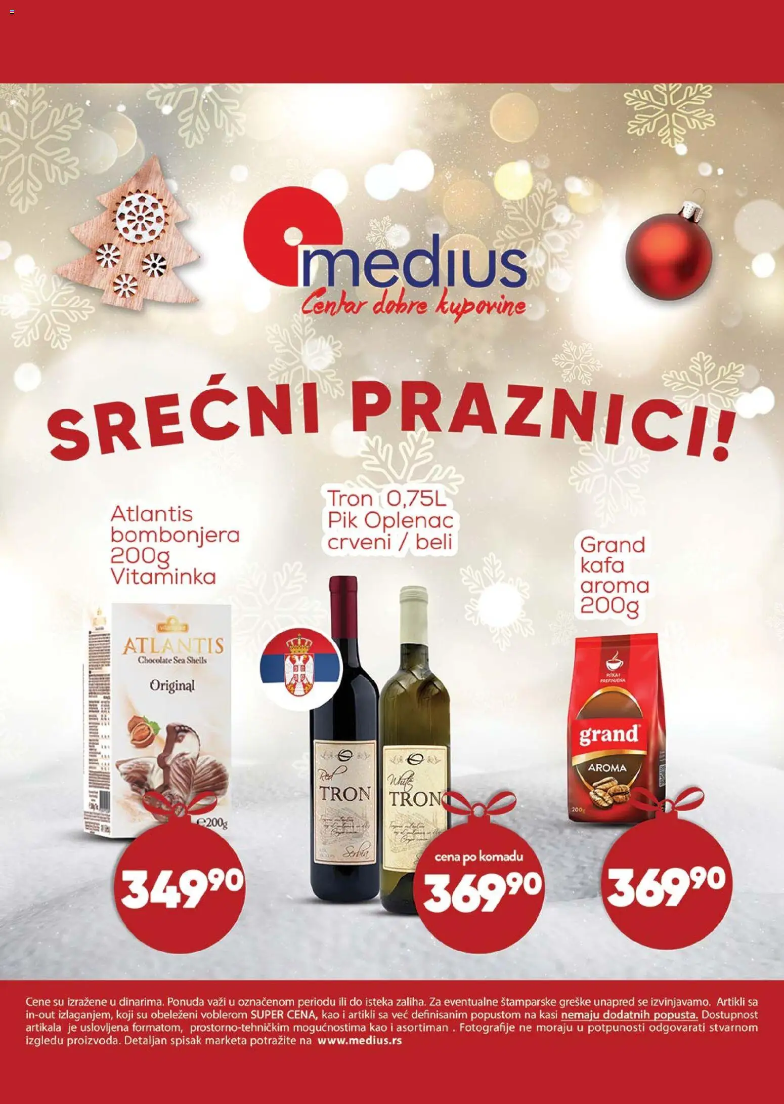 Medius katalog - važi od 16.12.2025 | Strana: 36 | Proizvode: Bombonjera, Kafa