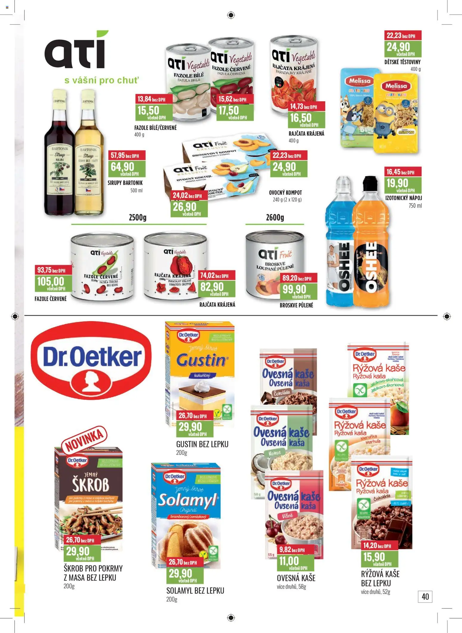Ratio leták od 01.01.2026 | Strana: 41 | Produkty: Čokoláda, Škrob, Broskve, Rýžová kaše