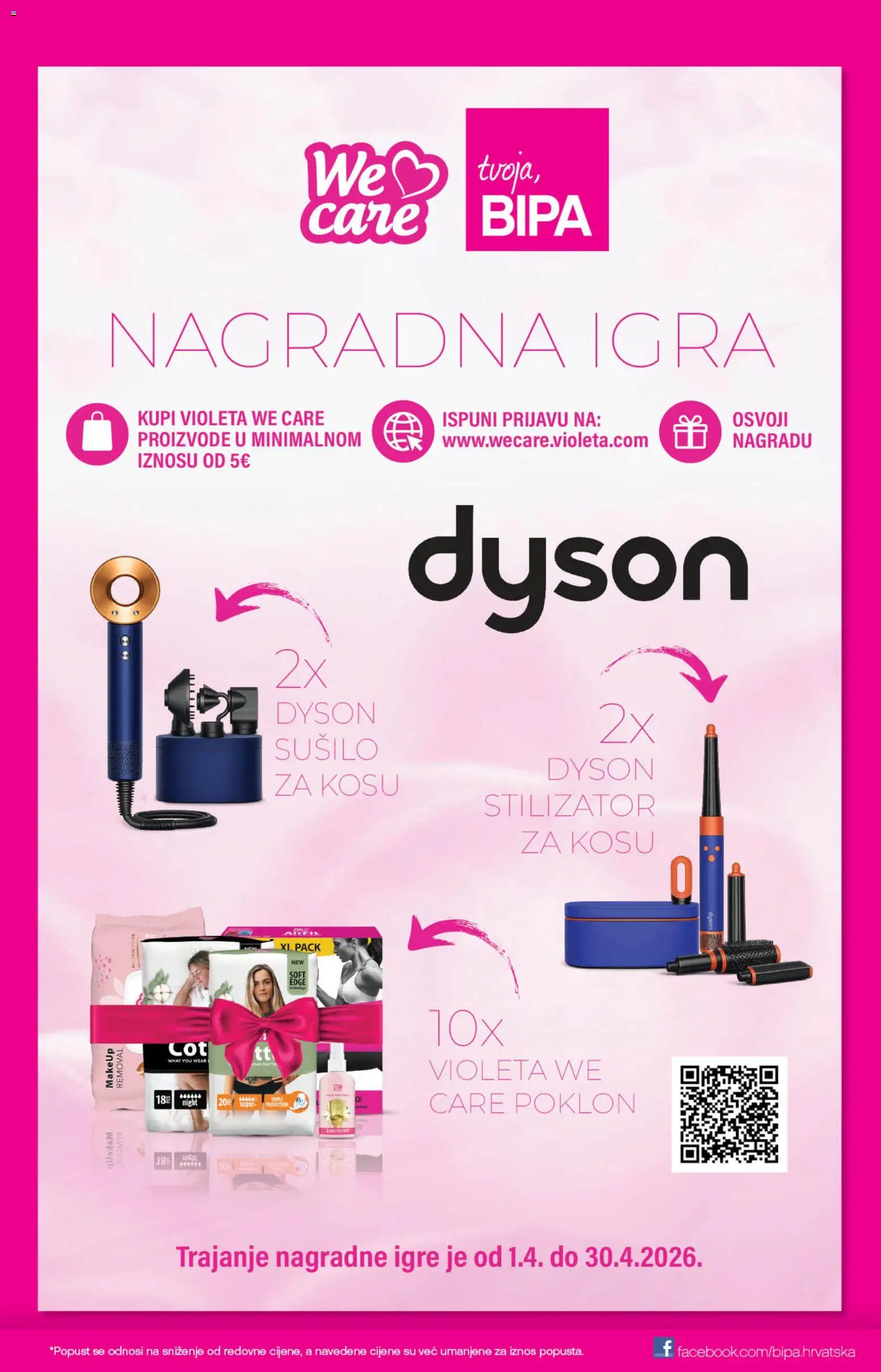 Bipa katalog | vrijedi od 02.04.2026 | Stranica: 23 | Proizvodi: Sušilo za kosu, Violeta, Igra