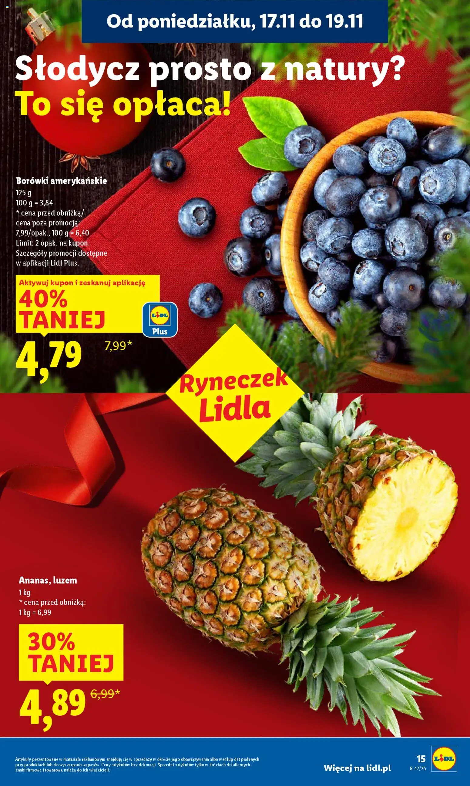 Lidl Gazetka od 17.11.2025 | Strona: 15
