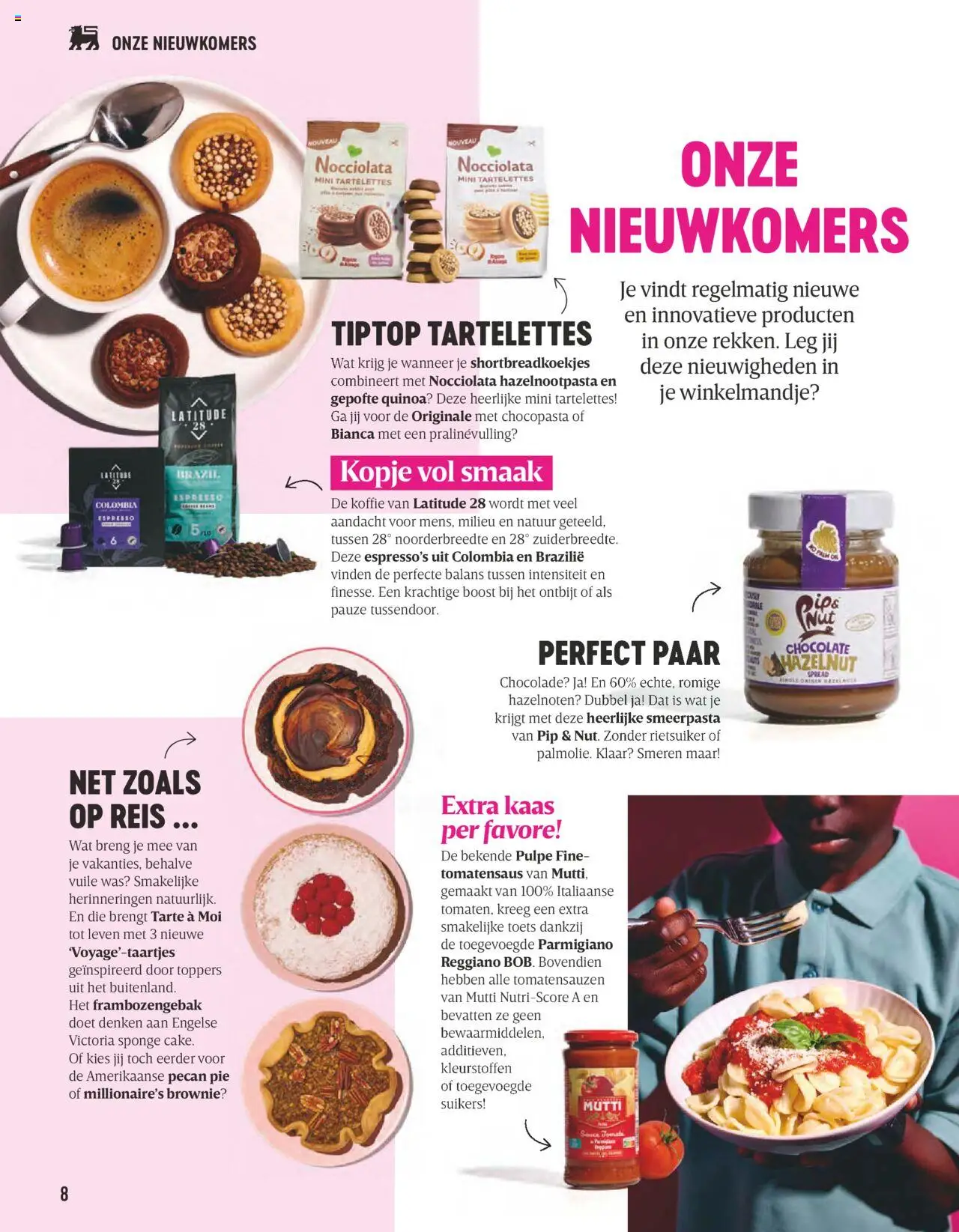  | Pagina: 8 | Producten: Quinoa, Was, Kaas, Chocolade