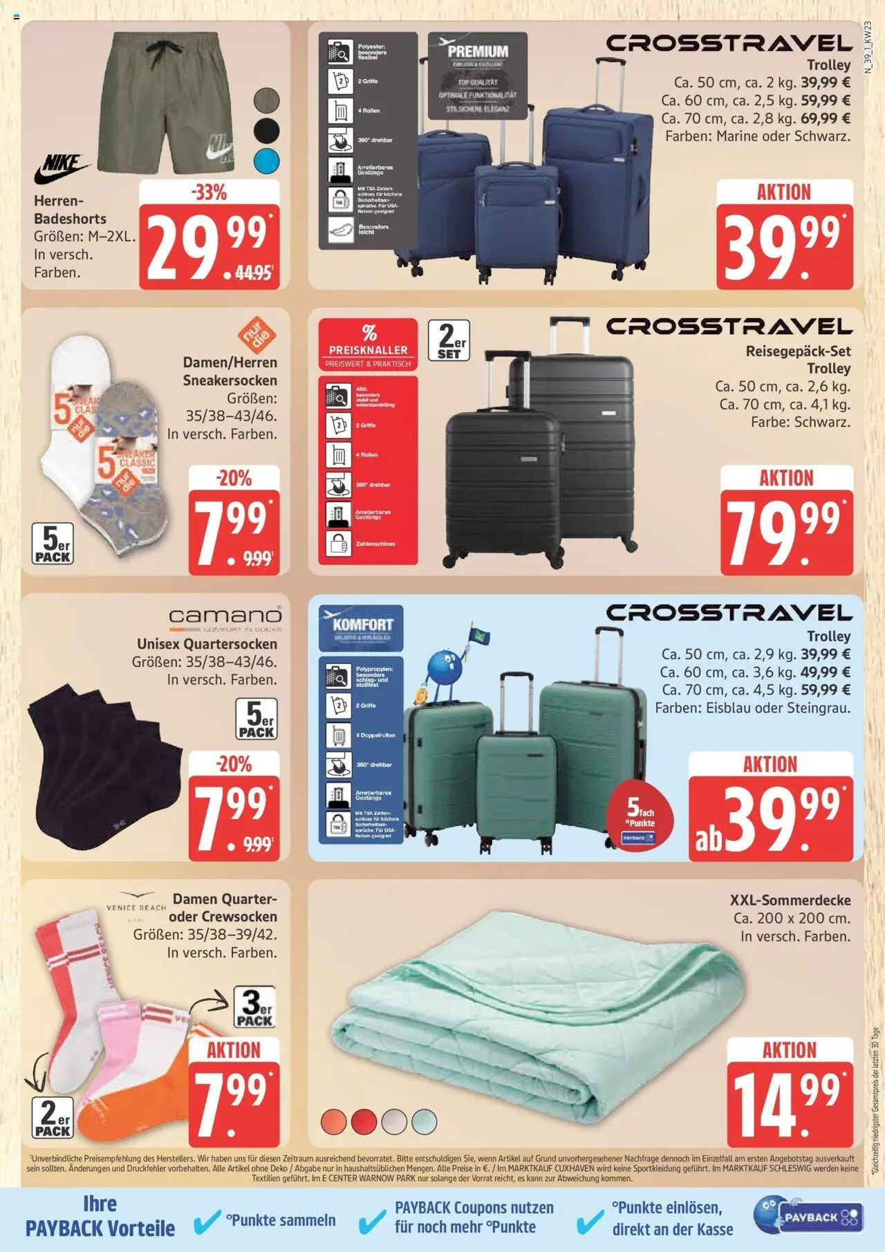Marktkauf - Marktkauf: Wochenangebote - gültig ab dem 01.06.2025 | Seite: 39 | Produkte: Top, Badeshorts