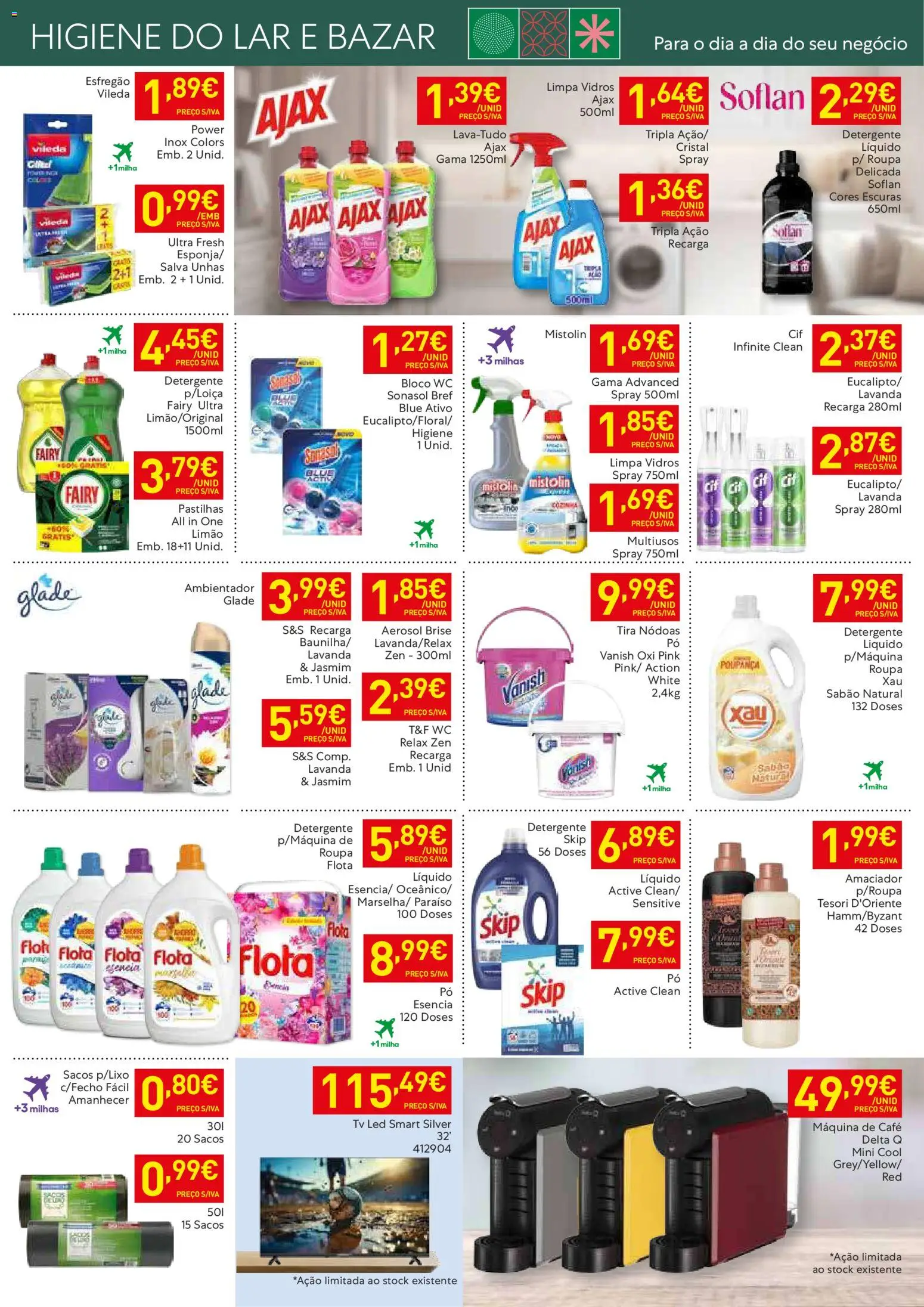 Recheio -  Madeira │ válido de 18.11.2025 | Página: 14 | Produtos: Sabão, Detergente, Limpa vidros, Café