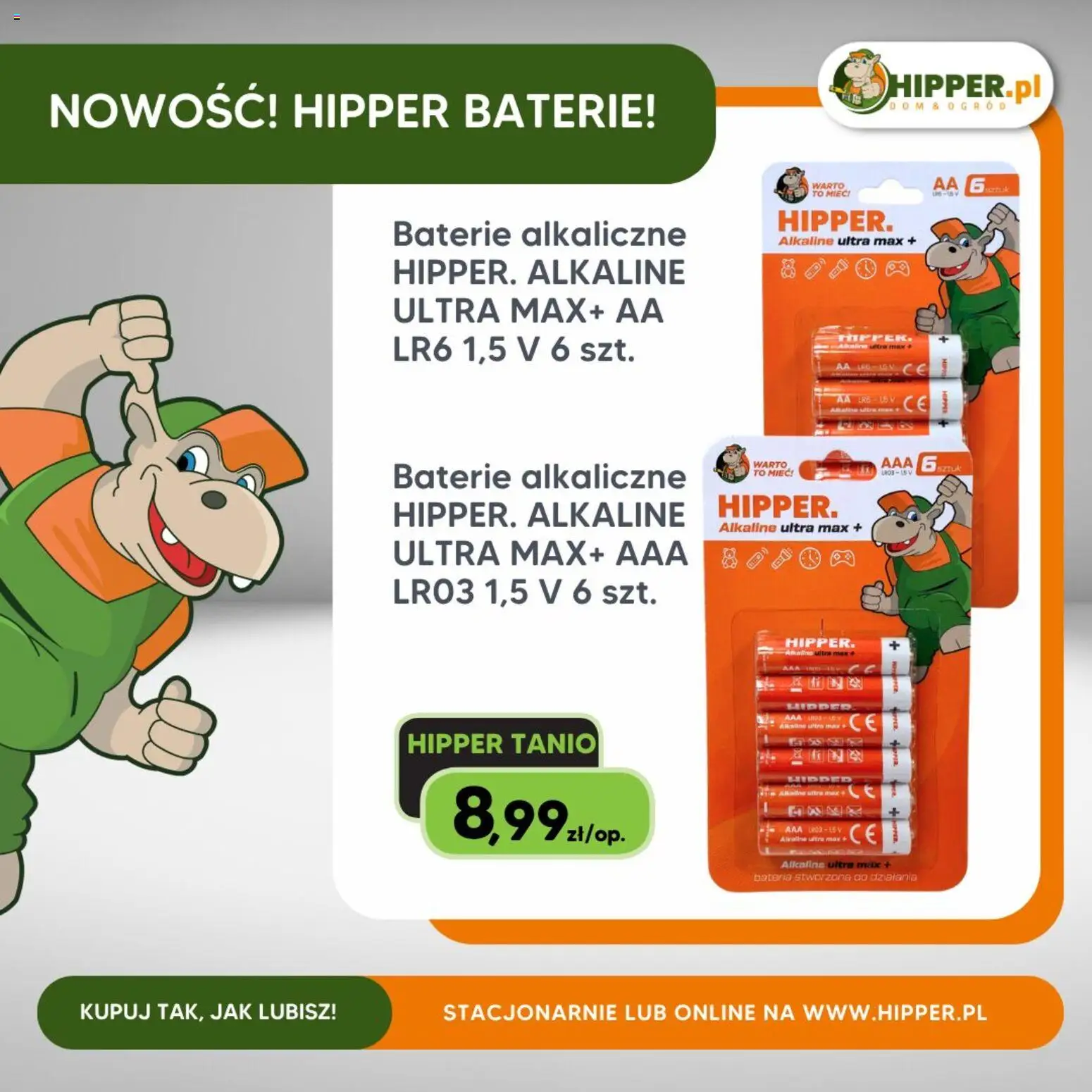 Hipper Gazetka od 07.11.2025 | Strona: 3 | Produkty: Baterie, Bateria