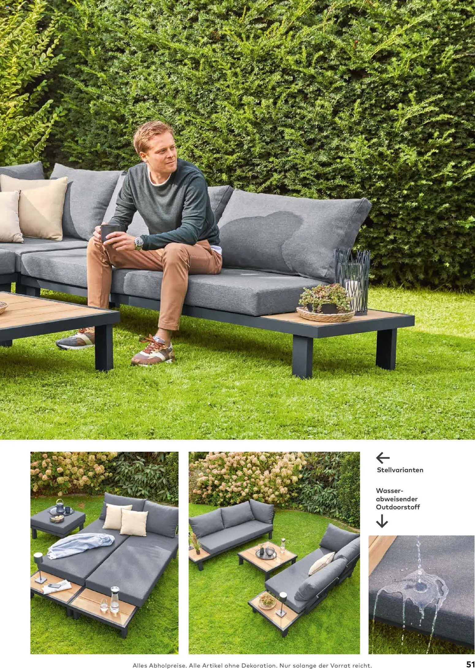 Porta! Gartenmöbel Katalog – gültig ab 01.03.2026 | Seite: 51 | Produkte: Wasser