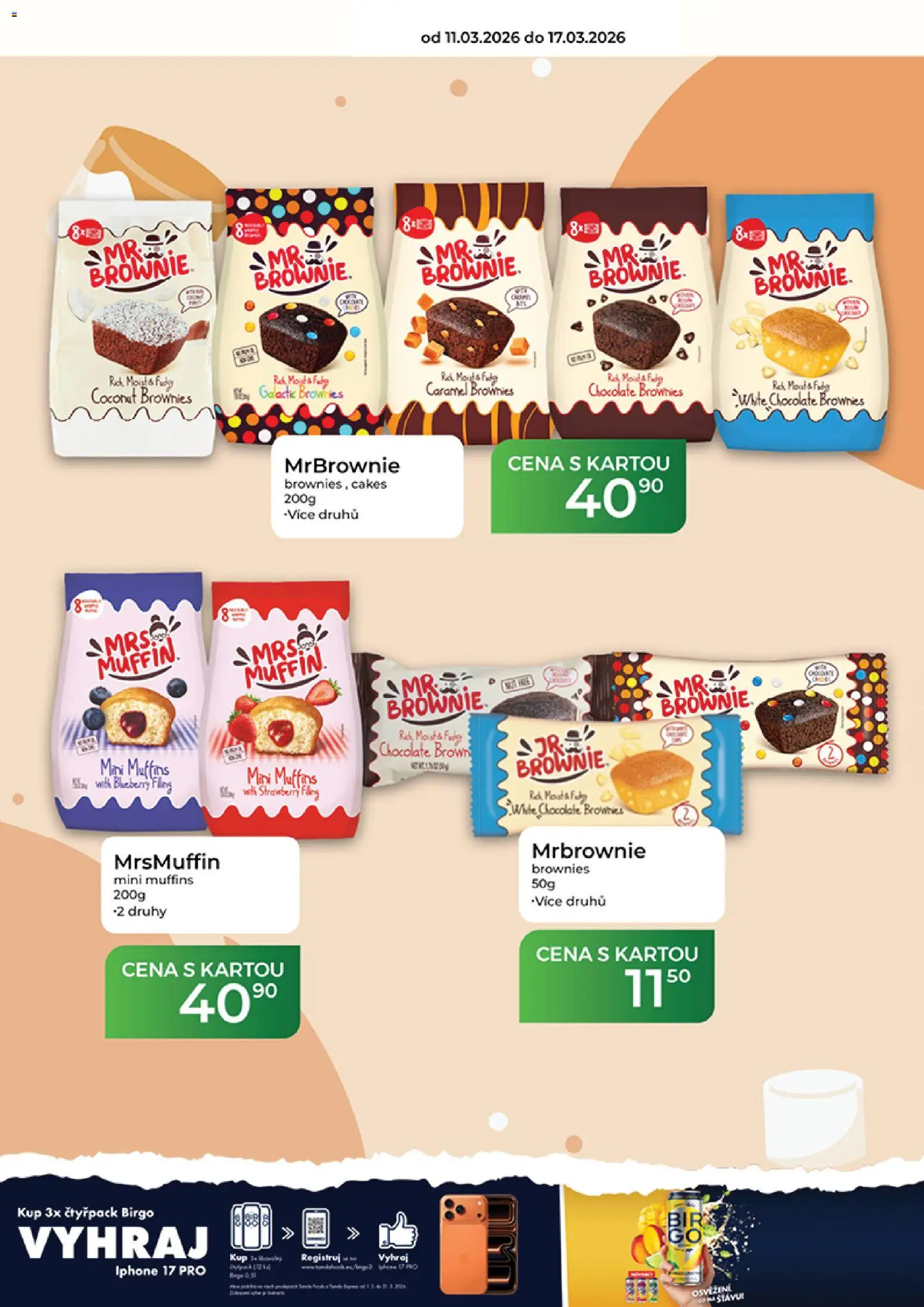 Tamda Foods leták od 11.03.2026 | Strana: 59 | Produkty: Brownie, Iphone