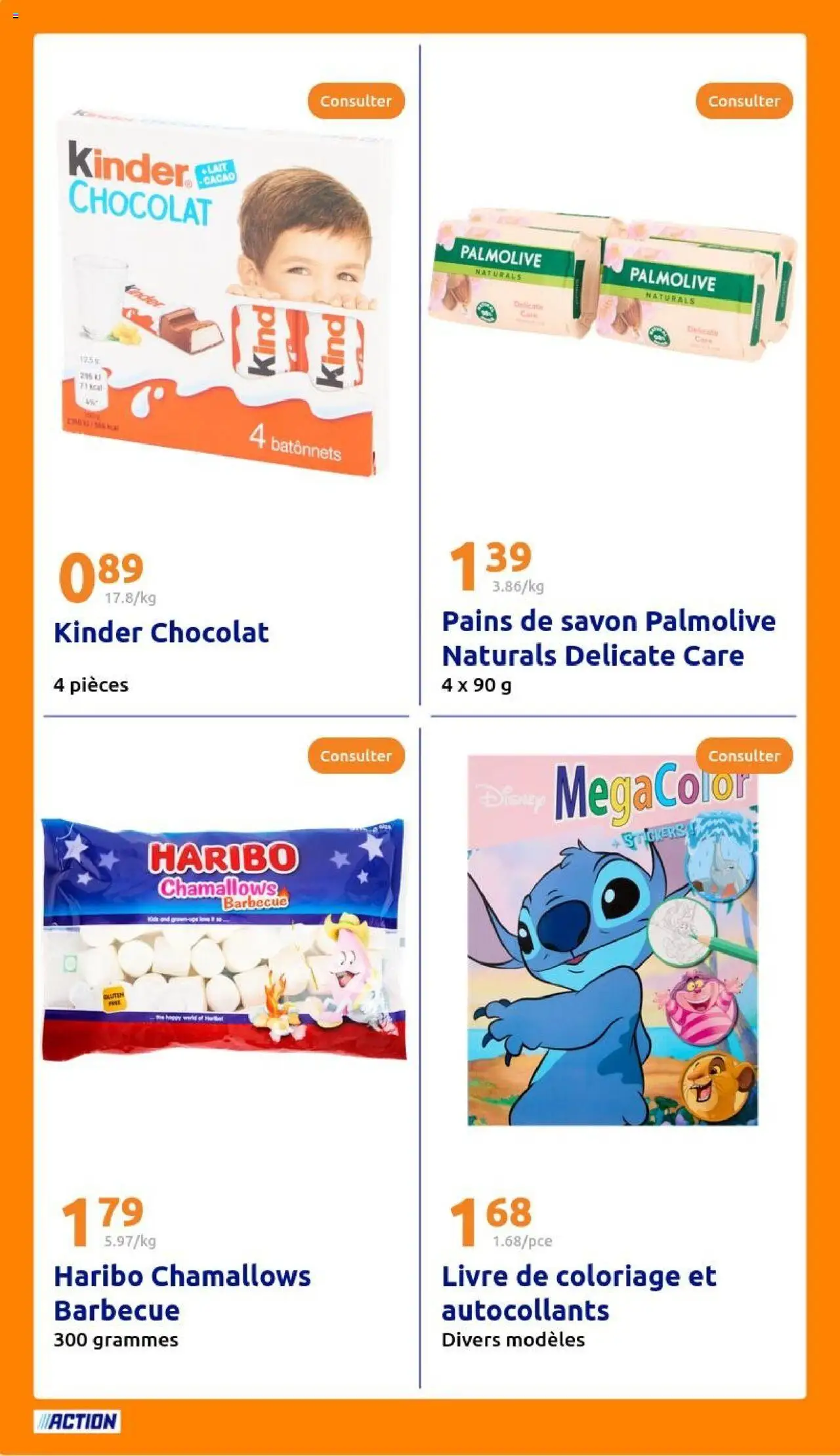  | Page: 20 | Produits: Barbecue, Savon, Chocolat, Livre