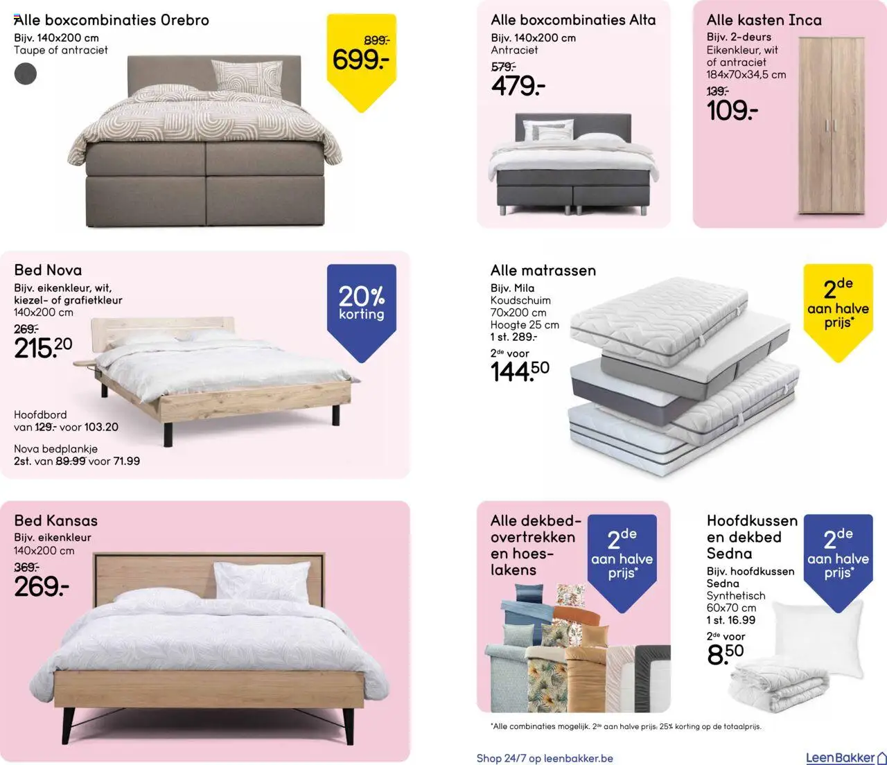  | Pagina: 7 | Producten: Désodorisant, Bed, Dekbed