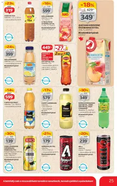 Auchan akciós ujság - amely érvényes a következő dátumtól: 24.07.2025 | Oldal: 25