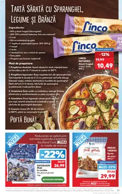 Ofertele Kaufland valabile de la 18.02.2026 | Pagină: 31 | Produse: Cașcaval, Aluat, Smântână, Piper