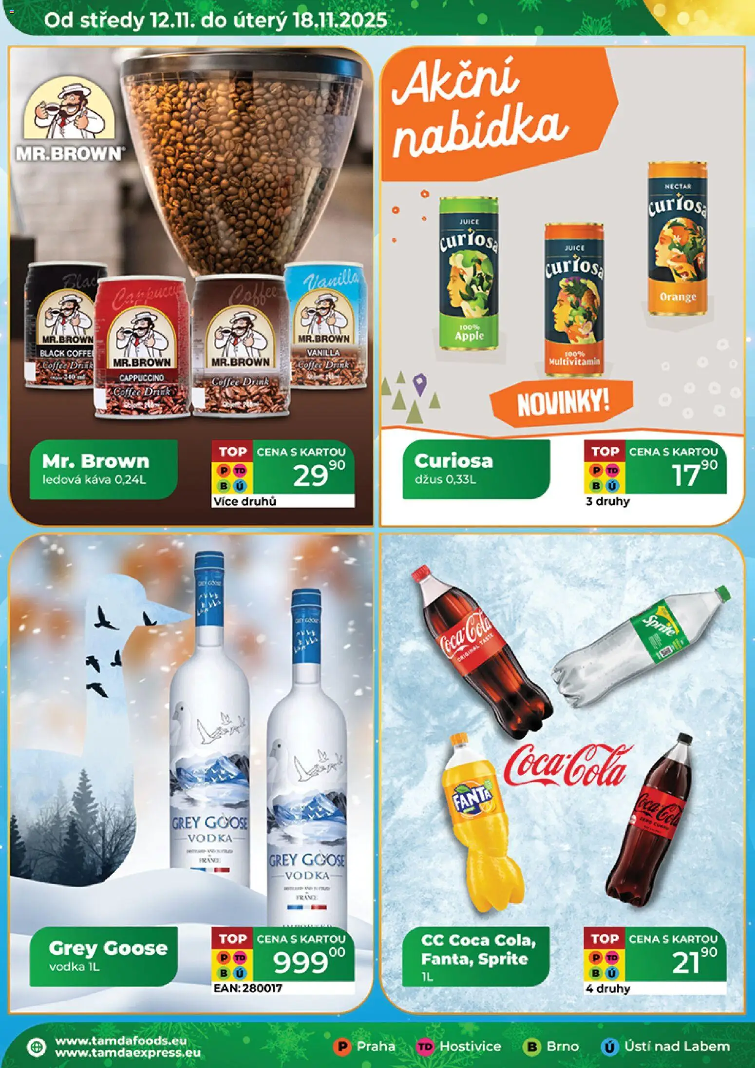 Tamda Foods leták od 12.11.2025 | Strana: 16 | Produkty: Ledová káva, Džus, Fanta, Apple