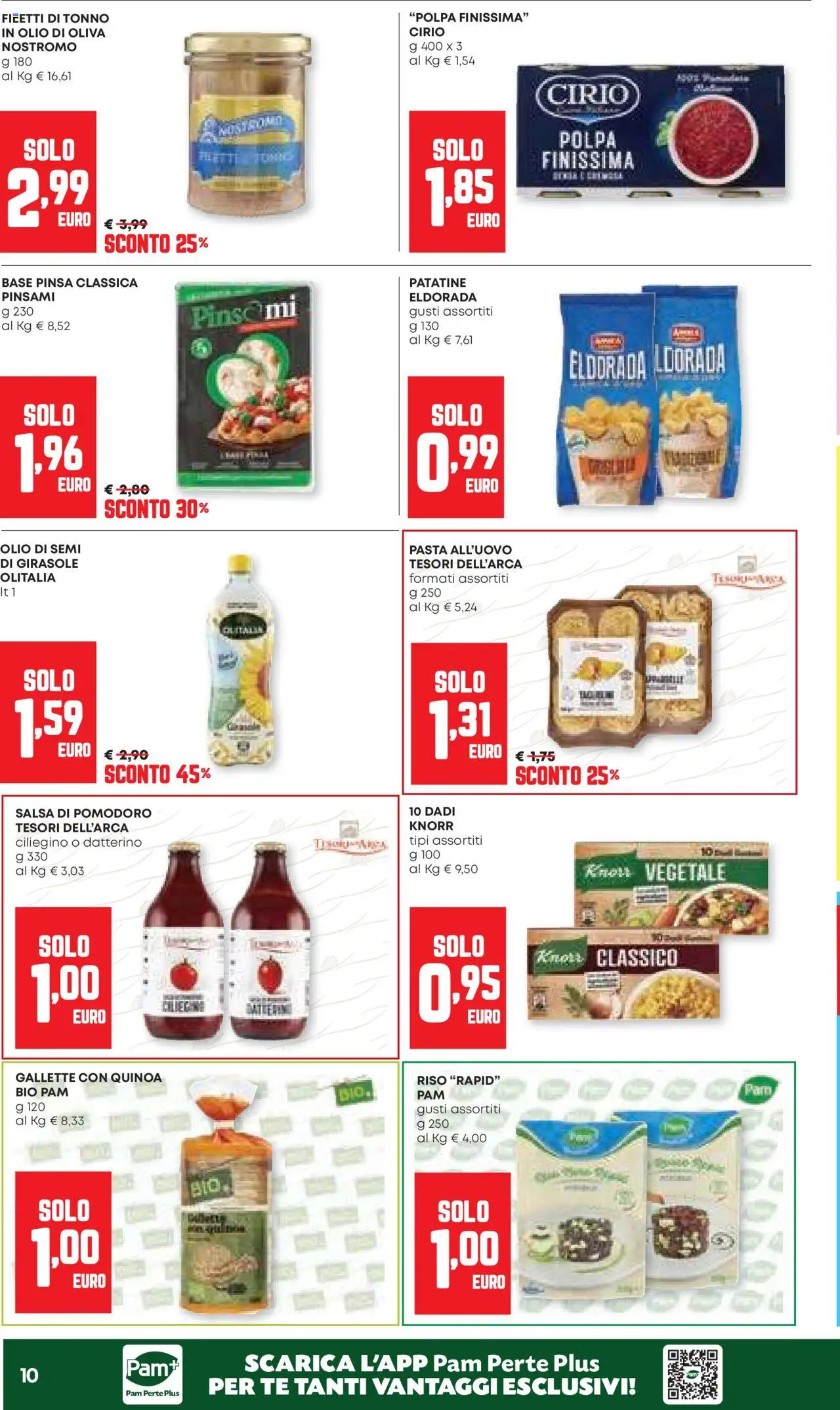 Volantino Panorama del 25.09.2025 | Pagina: 10 | Prodotti: Riso, Tè, Pasta, Gallette