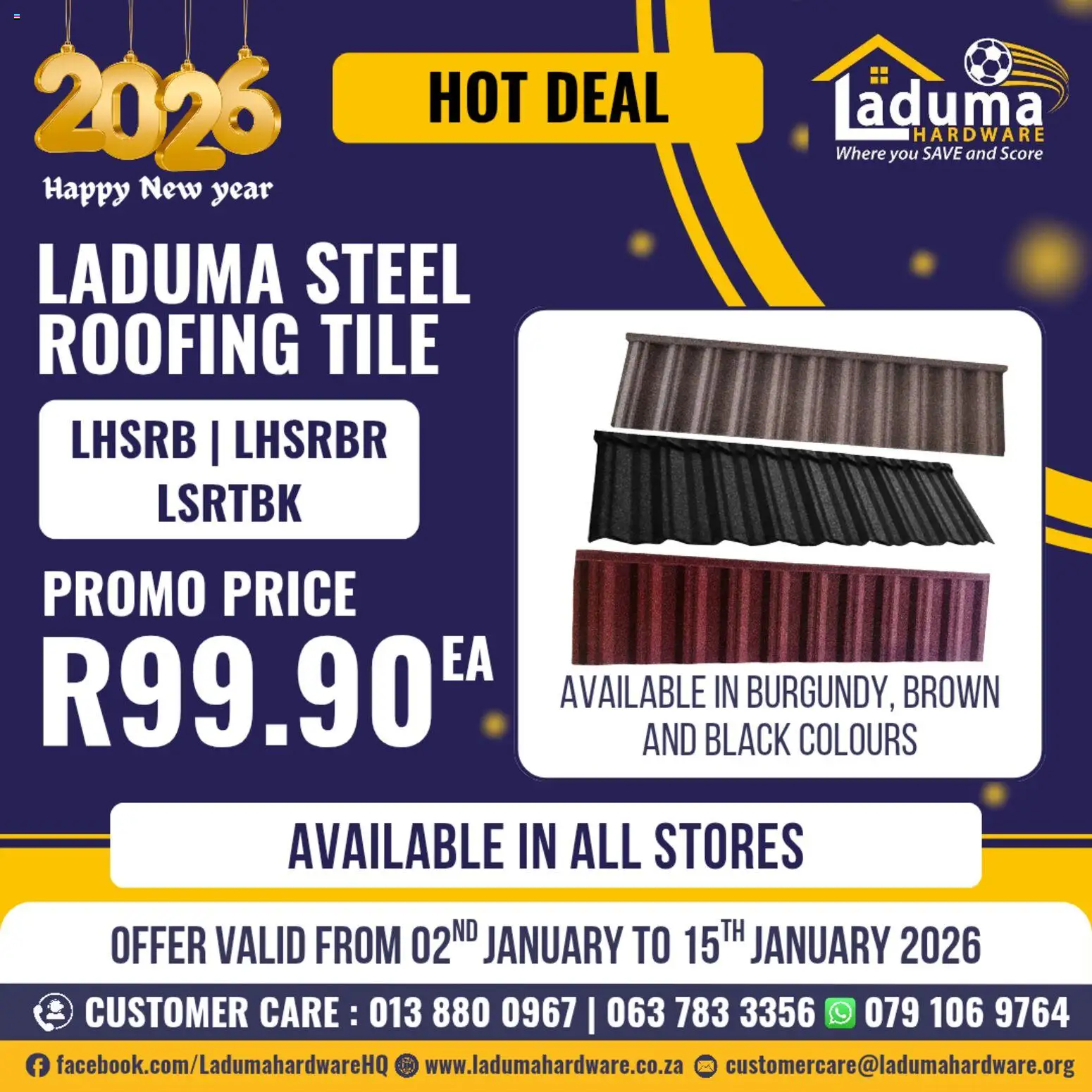 New Laduma Hardware catalogue – valid from 02.01.2026 | Page: 4