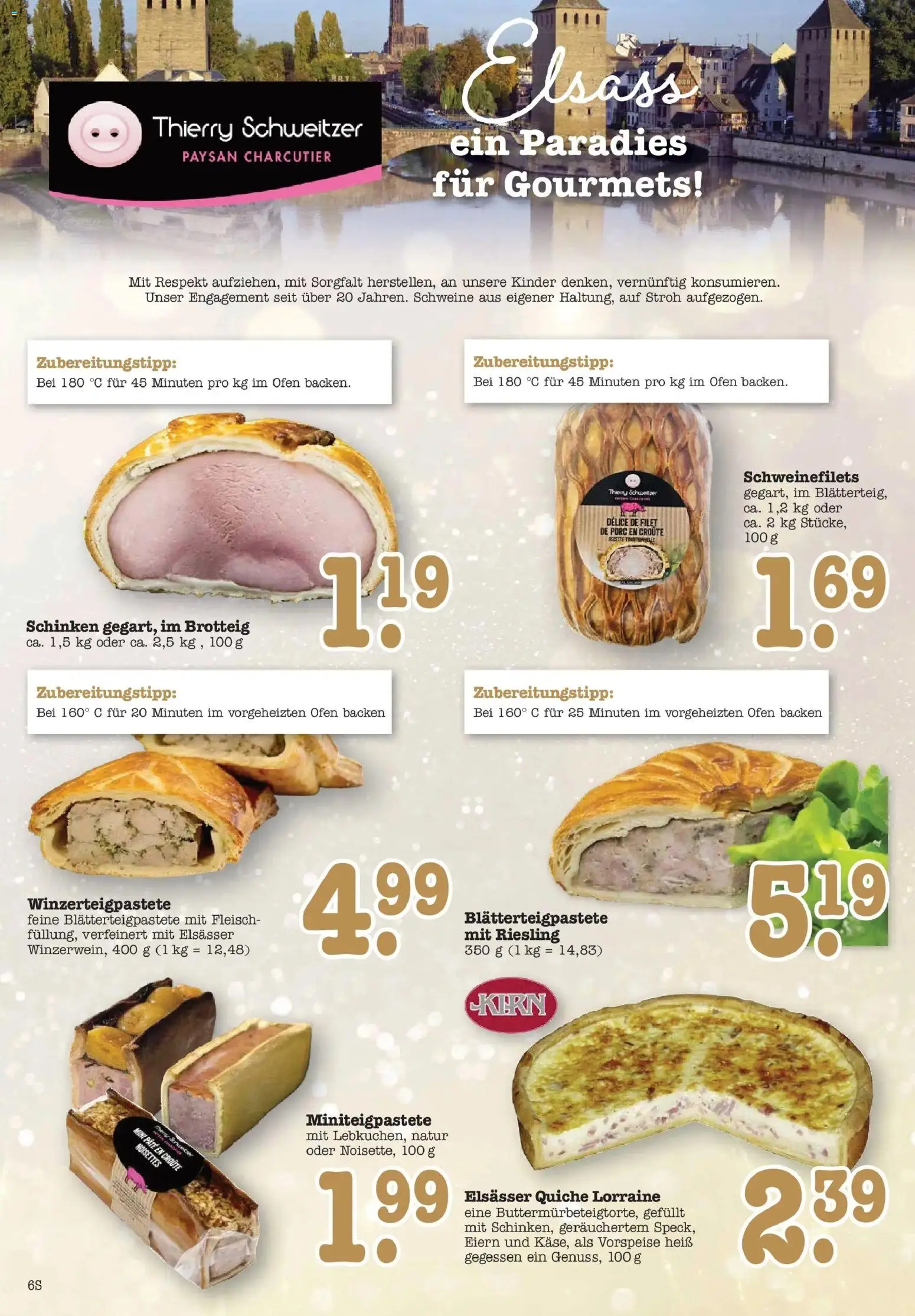 Edeka prospekt Bühlertal	 – gültig ab 15.12.2025 | Seite: 6 | Produkte: Ofen, Schinken, Fleisch