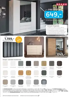 XXXL Lutz - Das Beste im Leben ab 25.01.2026 gültig | Seite: 14 | Produkte: Sideboard, Schwebetürenschrank, Drehtürenschrank, Spiegel