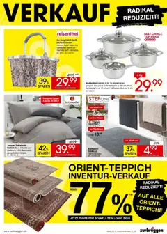 Zurbrüggen Großer Inventurverkauf – gültig ab 18.05.2025 | Seite: 3 | Produkte: Top, Bettwäsche, Orientteppich