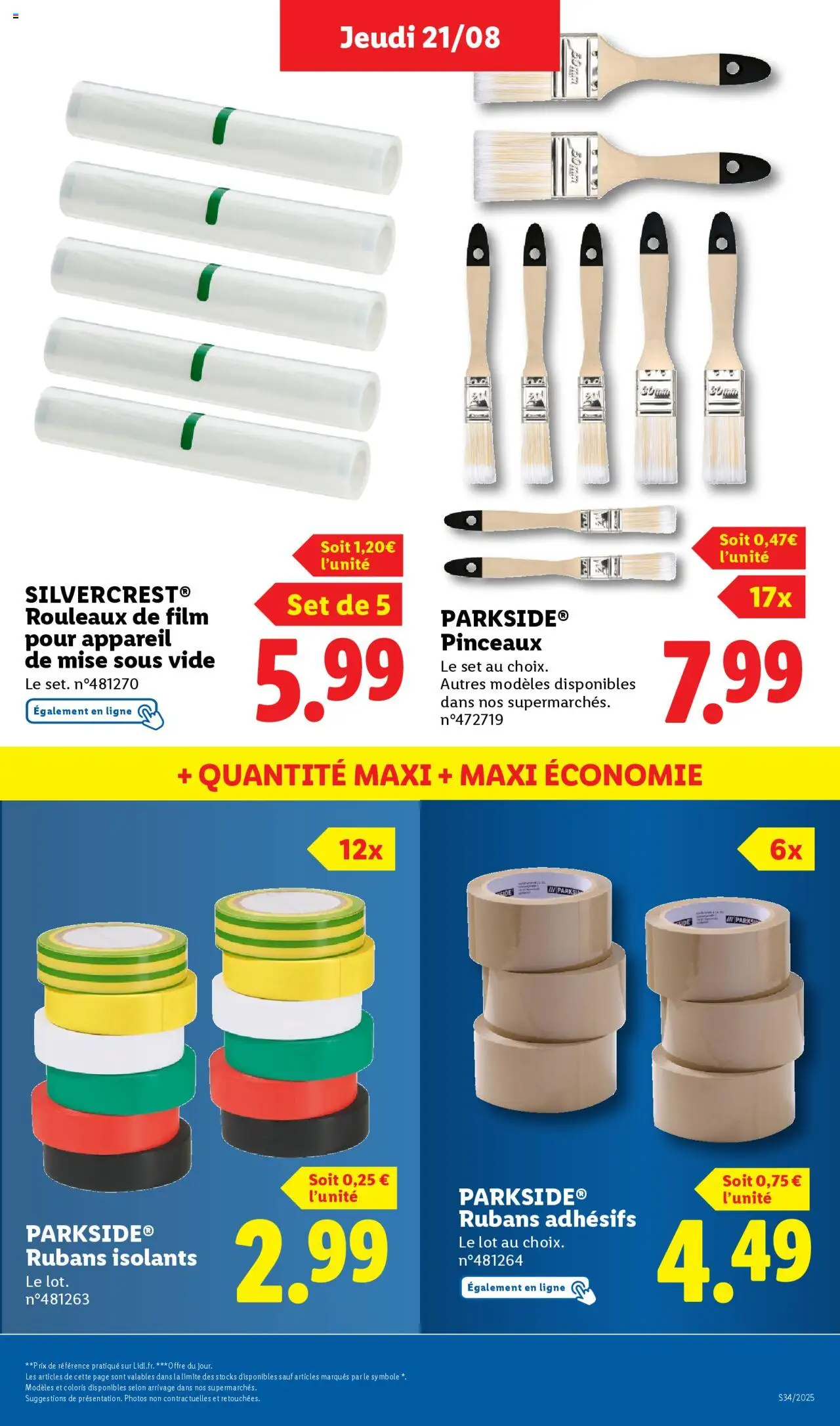  | Page: 39 | Produits: Appareil de mise sous vide