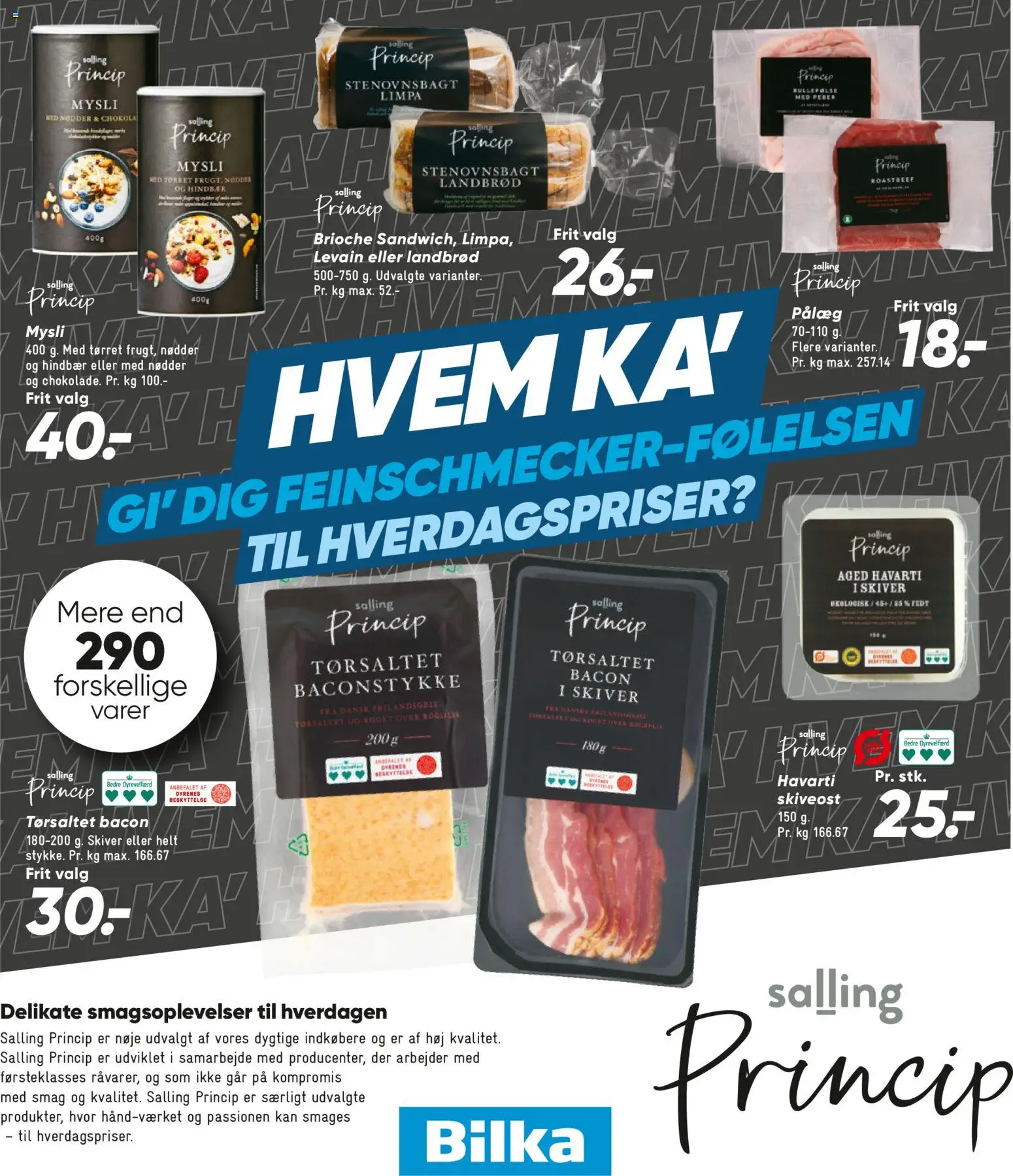 Bilka tilbudsavis – gyldig fra 10.04.2026 | Side: 25 | Produkter: Pålæg, Rullepølse, Peber, Hindbær