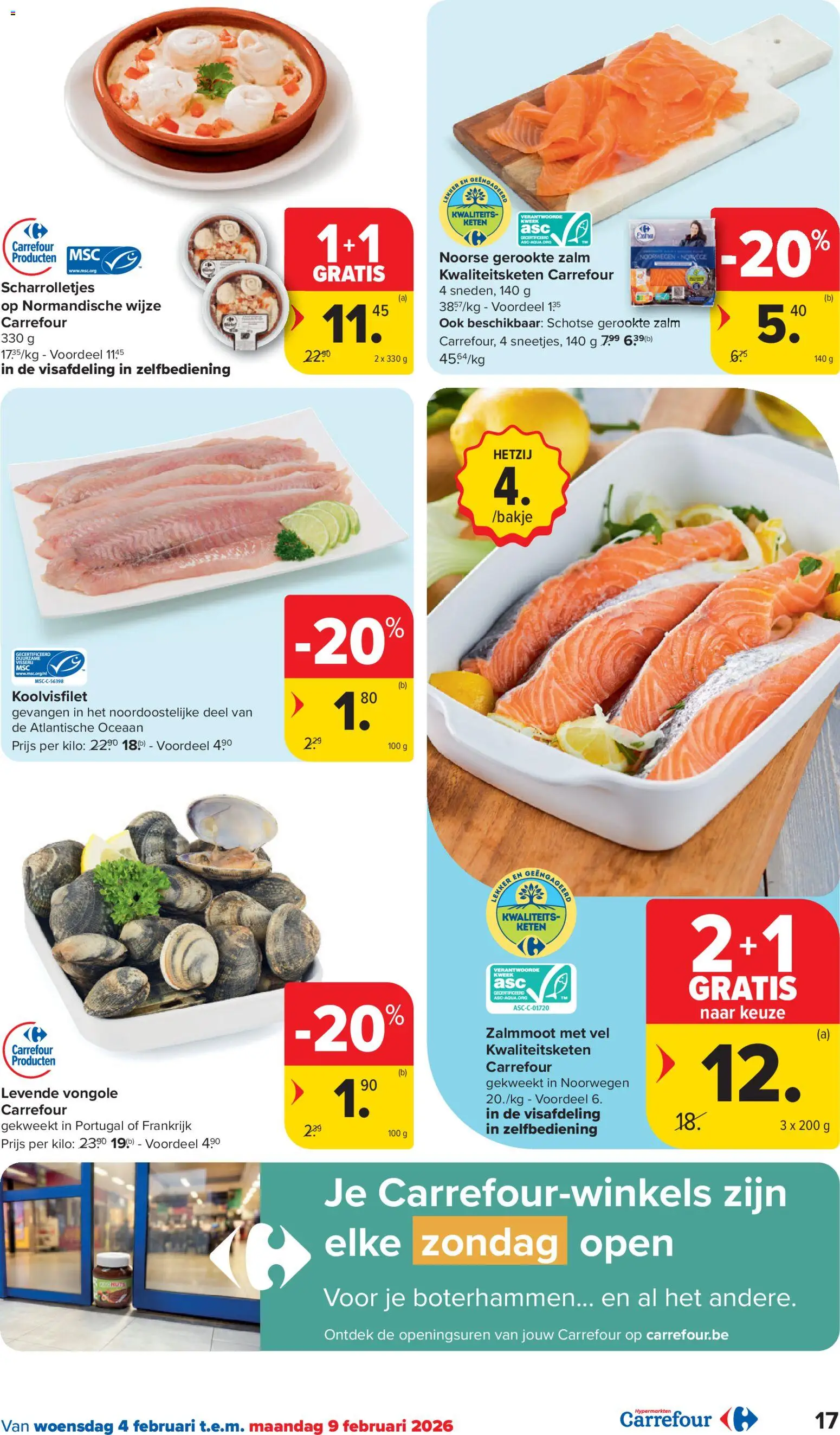 {H1} | Pagina: 17 | Producten: Zalm