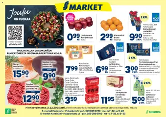 S-market-mainoslehti voimassa 10.12.2025 alkaen