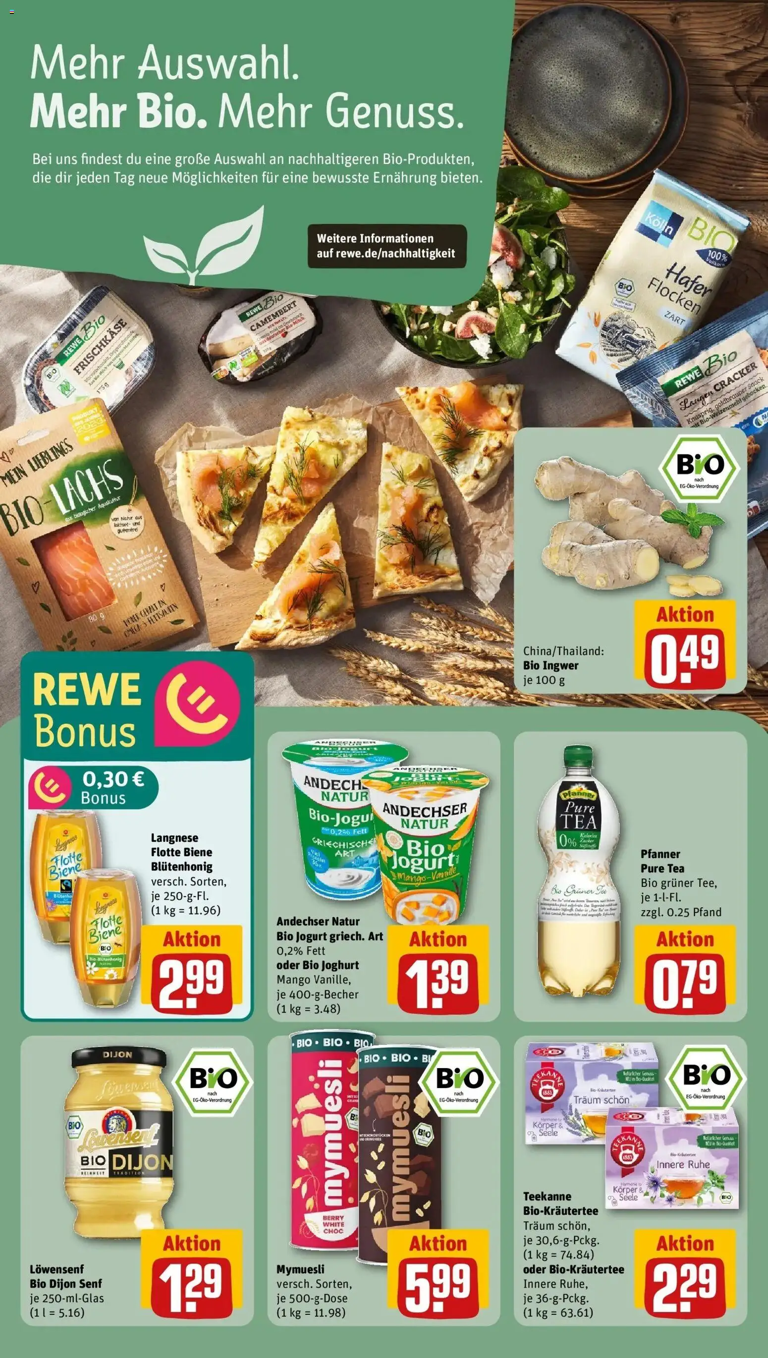 Rewe Prospekt Hassloch	 – gültig ab 12.04.2026 | Seite: 17 | Produkte: Milch, Joghurt, Teekanne, Frischkase