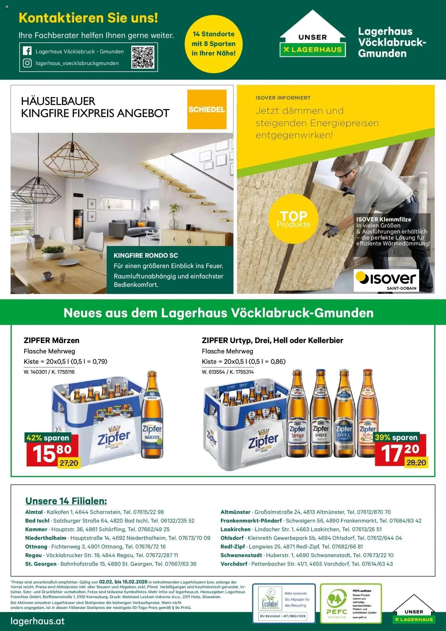 Lagerhaus Wochen Angebote - Haag, Allhartsberg, Weibern gültig ab 01.02.2026 | Seite: 6 | Produkte: Bad, Bier