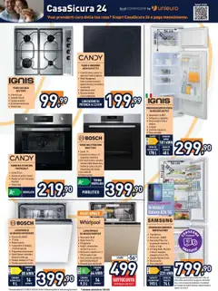 Volantino Unieuro del 17.07.2025 | Pagina: 24 | Prodotti: Acqua, Frutta, Freezer, Lavastoviglie