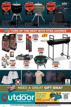 Checkers specials catalogue – valid from 26.01.2026 | Page: 2 | Products: Stove, Grill, Thermometer, Gas stove