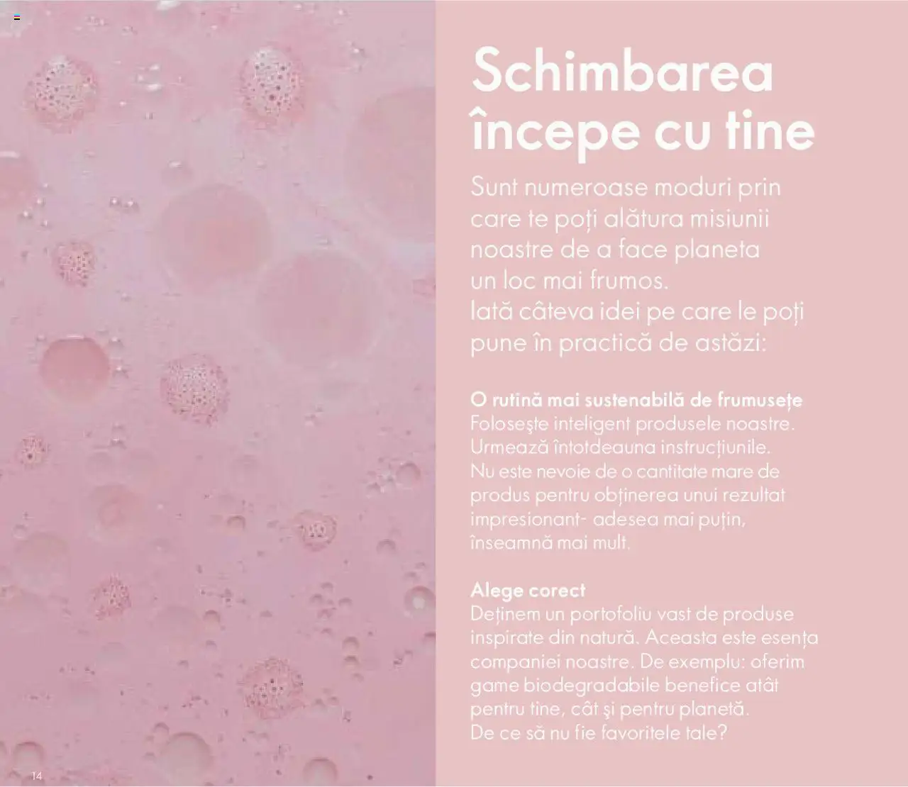 Noul catalog Oriflame – valabil de la 25.10.2020 | Pagină: 14