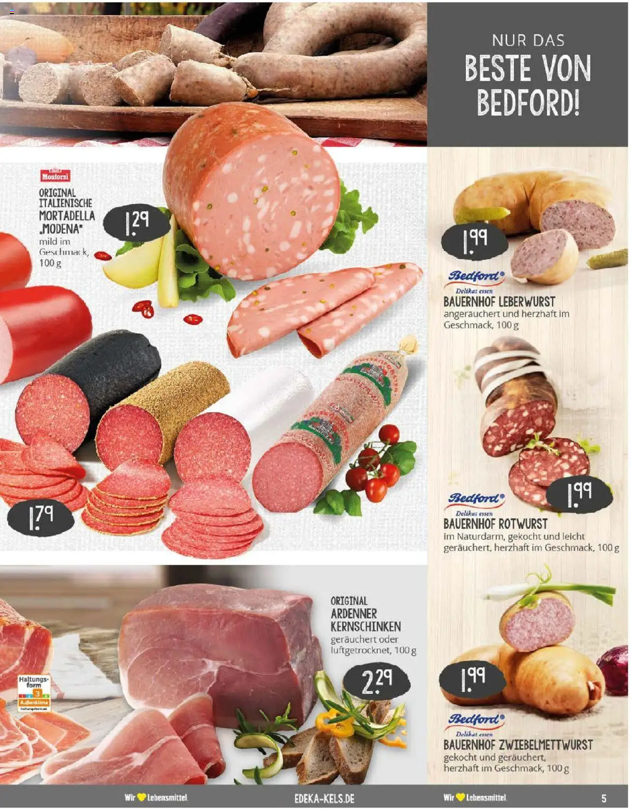 Edeka prospekt Ratingen-Hösel	 - gültig ab dem 29.06.2025 | Seite: 5 | Produkte: Salami