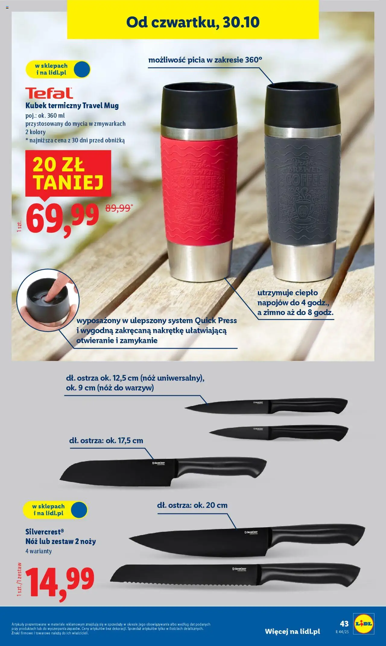 Lidl Katalog od 27.10.2025 | Strona: 47 | Produkty: Tefal