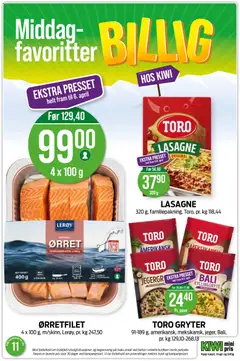 Forhåndsvisning av Kiwi kundeavis gyldig fra 09.03.2026 | Side: 13