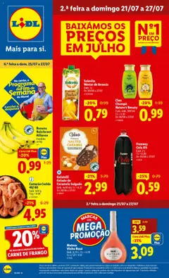 Pré-visualização Lidl folheto válido de 21.07.2025