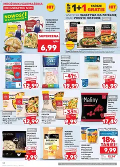 Pogląd oferty "Kaufland gazetka" - ważna od 12.03.2026 | Strona: 38 | Produkty: Krewetki, Warzywa na patelnie, Krewetki koktajlowe, Owoce morza