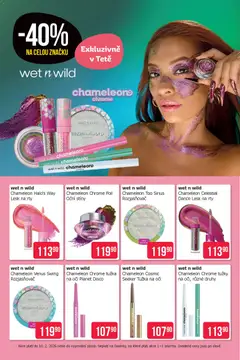 Náhled letáku TETA Drogerie leták od 29.01.2026 | Strana: 4 | Produkty: Tužka, Rozjasňovač, Oční stíny, Tužka na oči