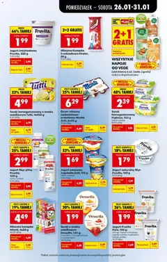 Pogląd oferty "Jogurt śmietankowy Fruvita, 220 g, Śmietankowy jogurt" - ważna od 26.01.2026 | Strona: 39