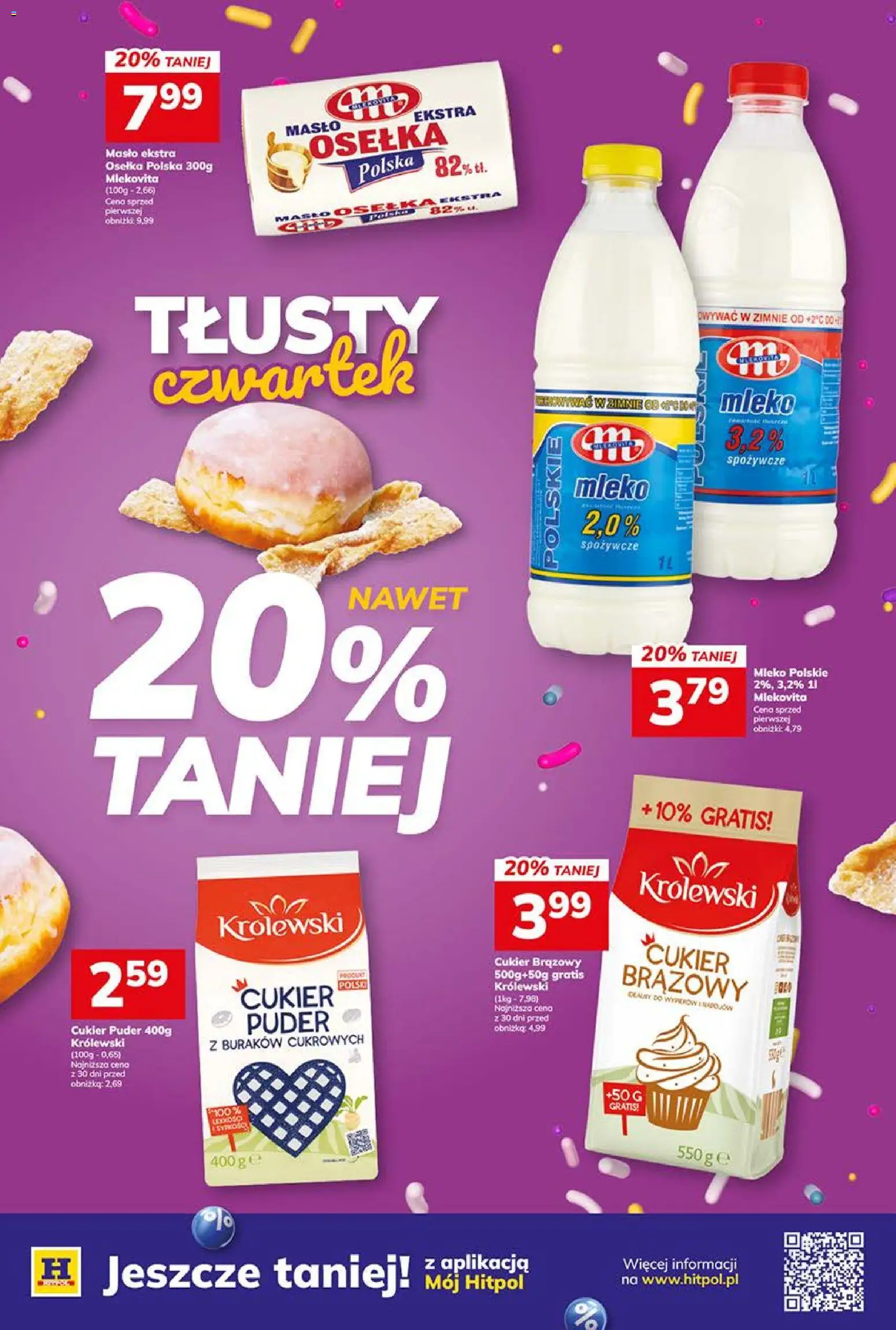 Hitpol Gazetka od 30.01.2026 | Strona: 5 | Produkty: Osełka, Cukier puder, Masło, Cukier