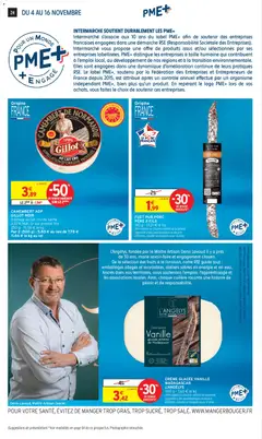 Intermarché - Prévisualisation de FUET PUR PORC PÈRE 3 FILS, 140 g valide à partir de 04.11.2025 | Page: 24 | Produits: Fromage, Saucisse, Porc, Crème