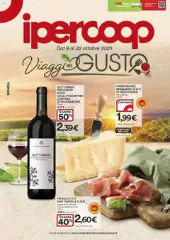Anteprima del volantino Ipercoop Viaggi Bonola catalogo valido a partire dal 09.10.2025