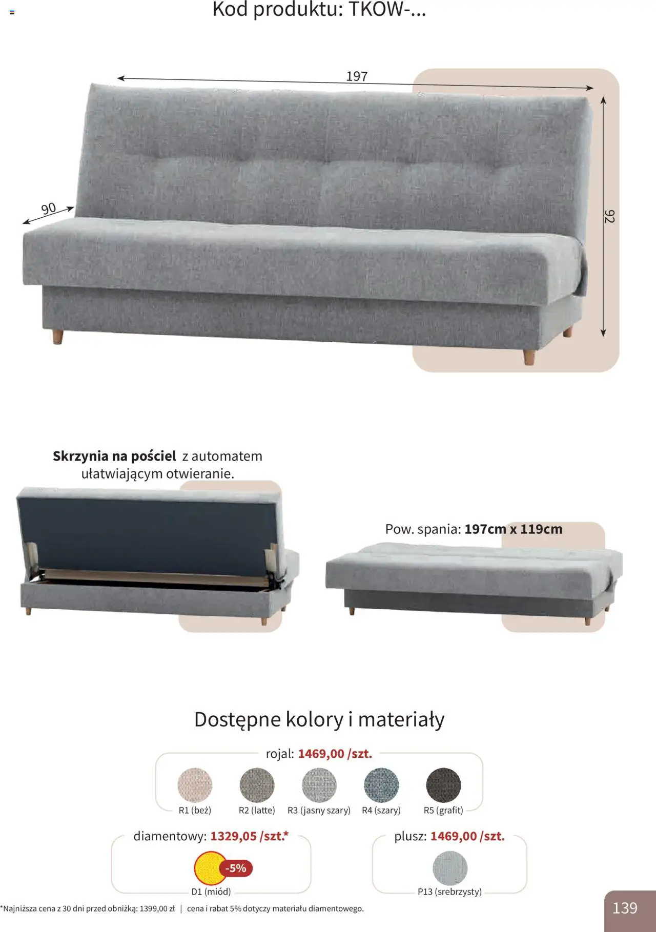 Bodzio Katalog od 01.10.2025 | Strona: 139 | Produkty: Pościel, Miód