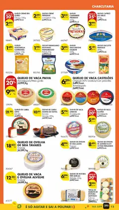 Pré-visualização QUEIJO CAMEMBERT PRÉSIDENT, 250g válido de 28.10.2025 | Página: 15