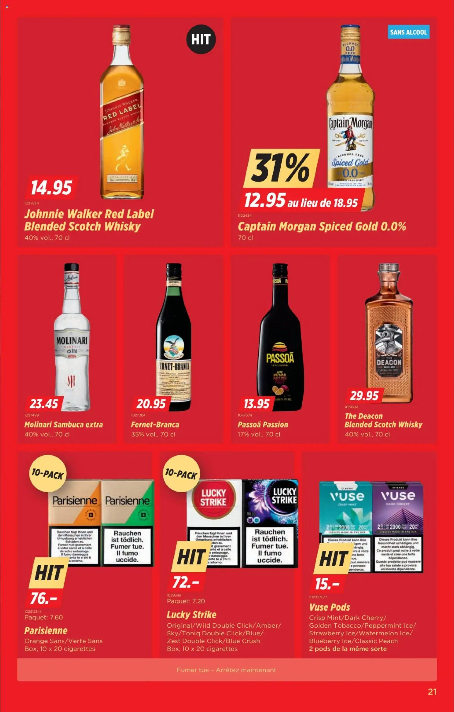 Denner Aktionen FR – gültig ab 02.12.2025 | Seite: 21