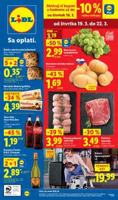 Lidl leták platný od 19.03.2026