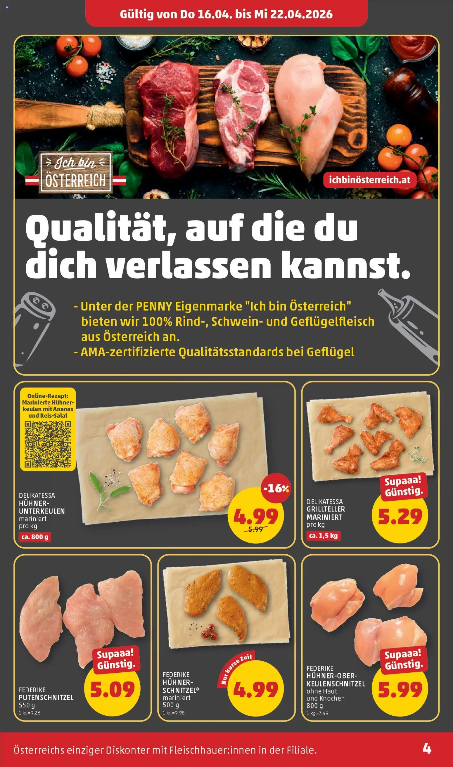 Penny Markt Grillzeit ist die beste Zeit gültig ab 16.04.2026 | Seite: 4 | Produkte: Ananas