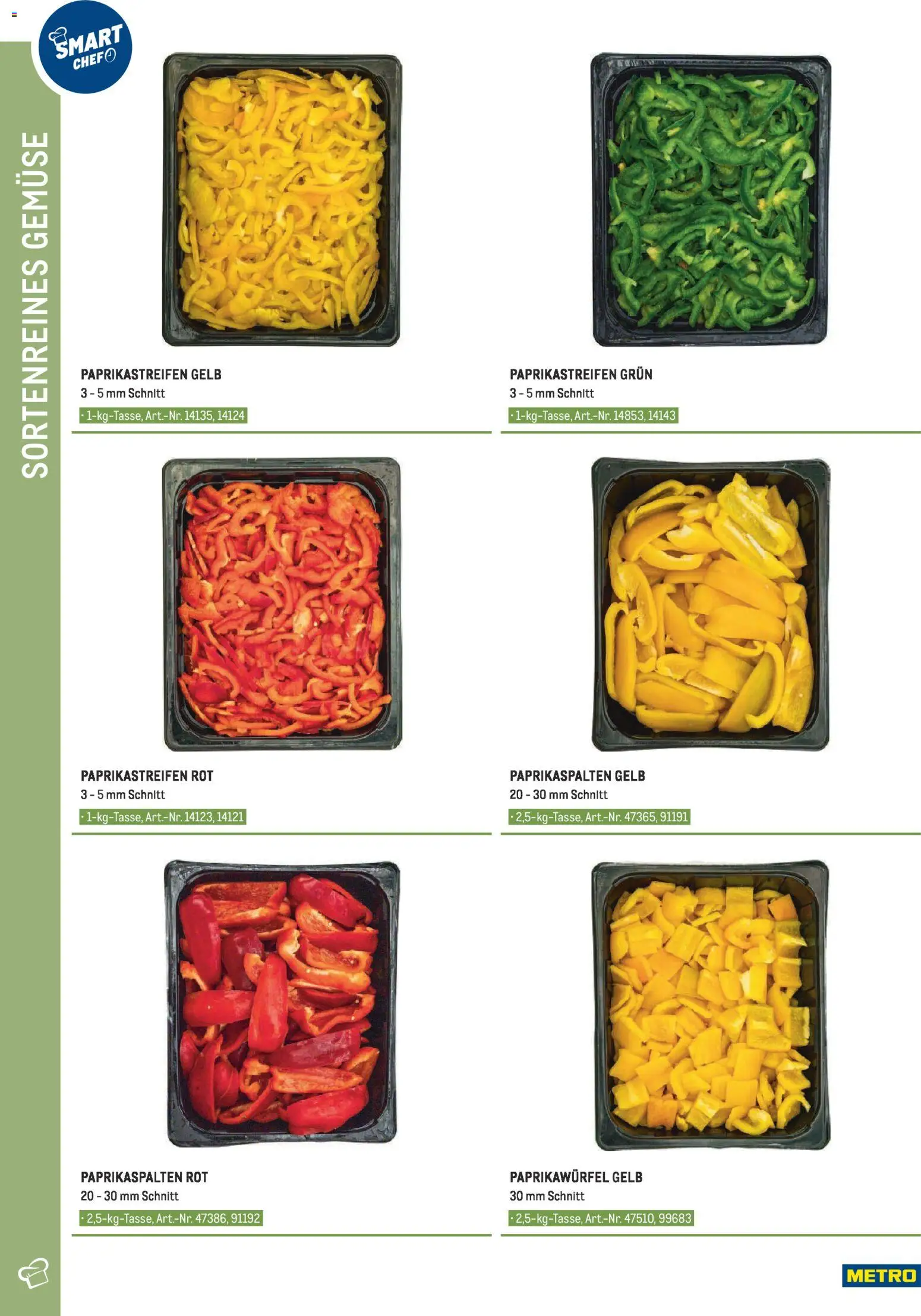 Metro angebote - Smart Chef Obst & Gemüse gültig ab 26.03.2026 | Seite: 30 | Produkte: Gemüse