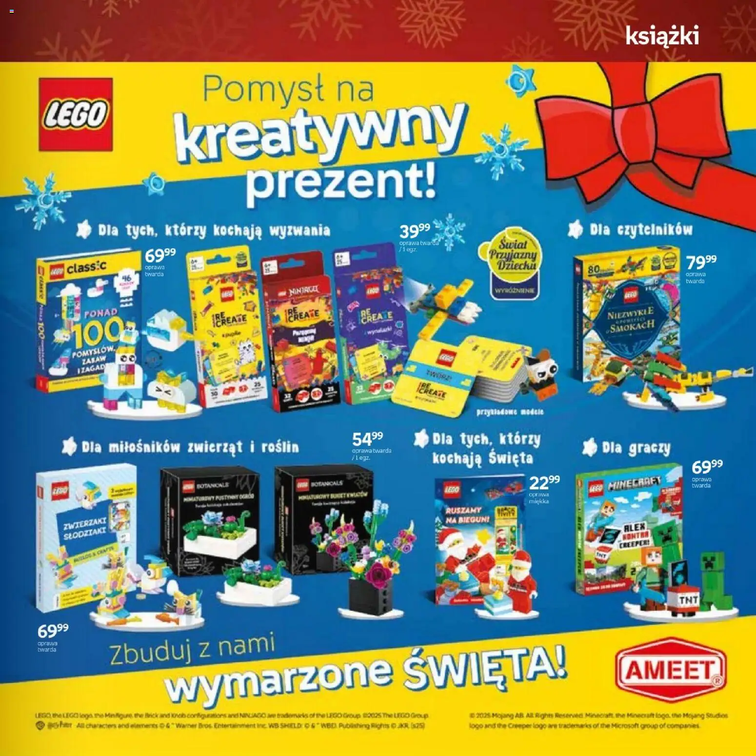 Empik promocje - Xmas Zabawki od 26.11.2025 | Strona: 13 | Produkty: Lego, Książki