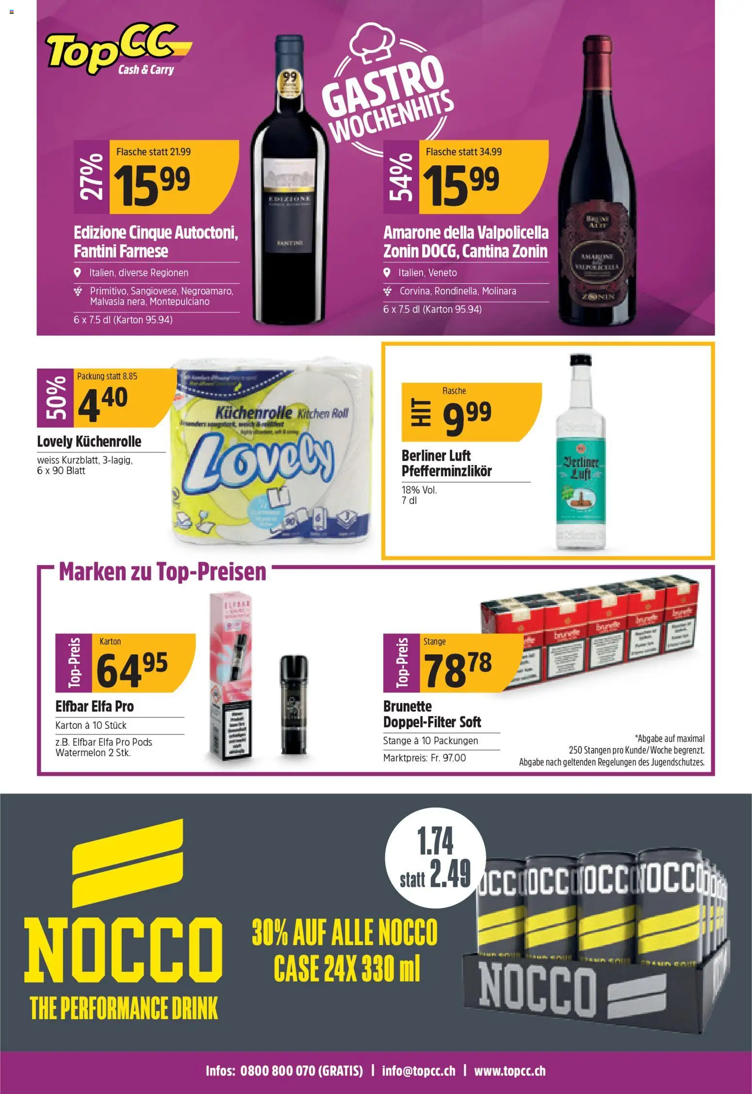 TopCC Aktionen – gültig ab 17.11.2025 | Seite: 32 | Produkte: Küchenrolle