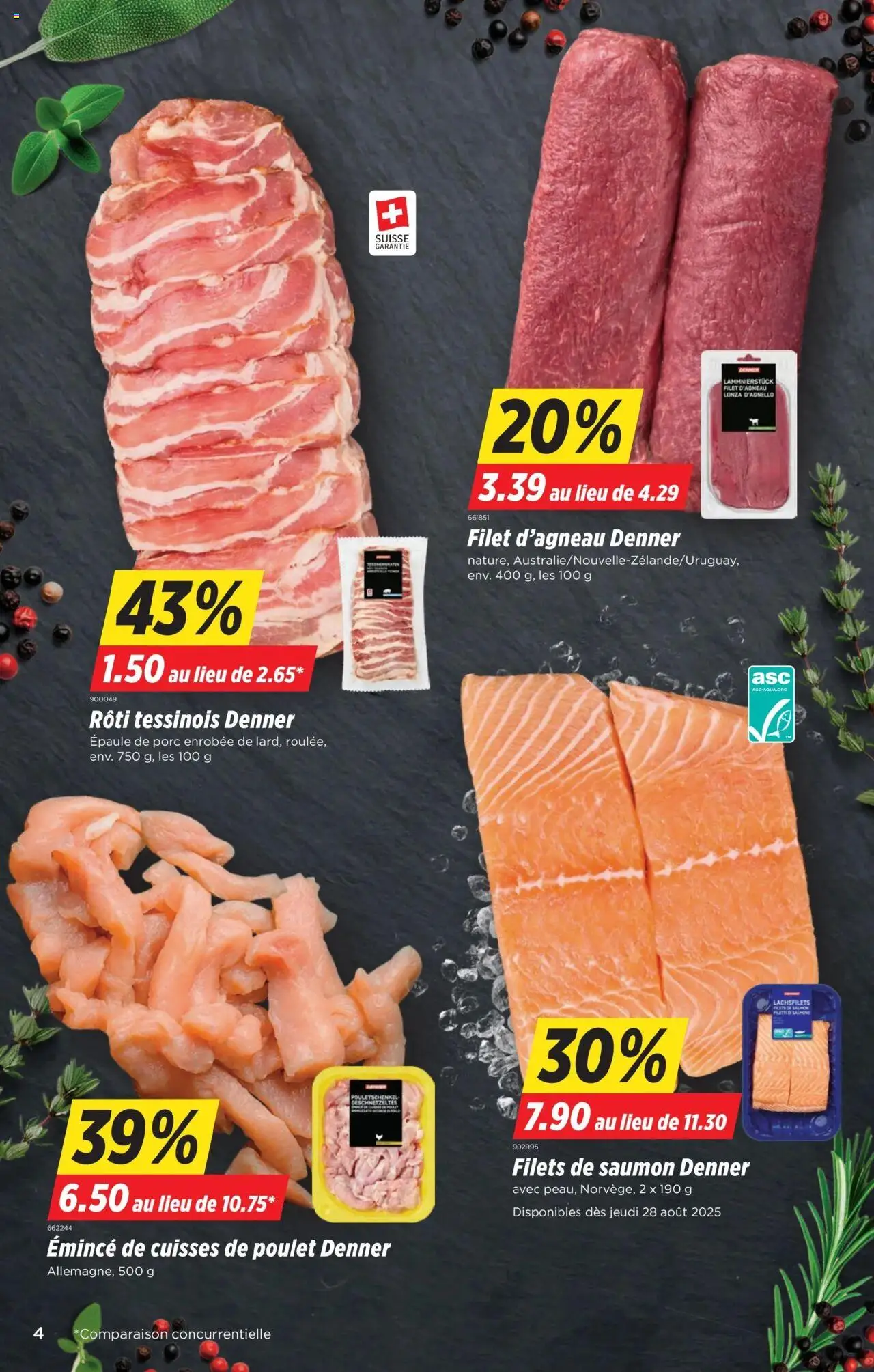 Denner Aktionen FR ab 26.08.2025 | Seite: 4