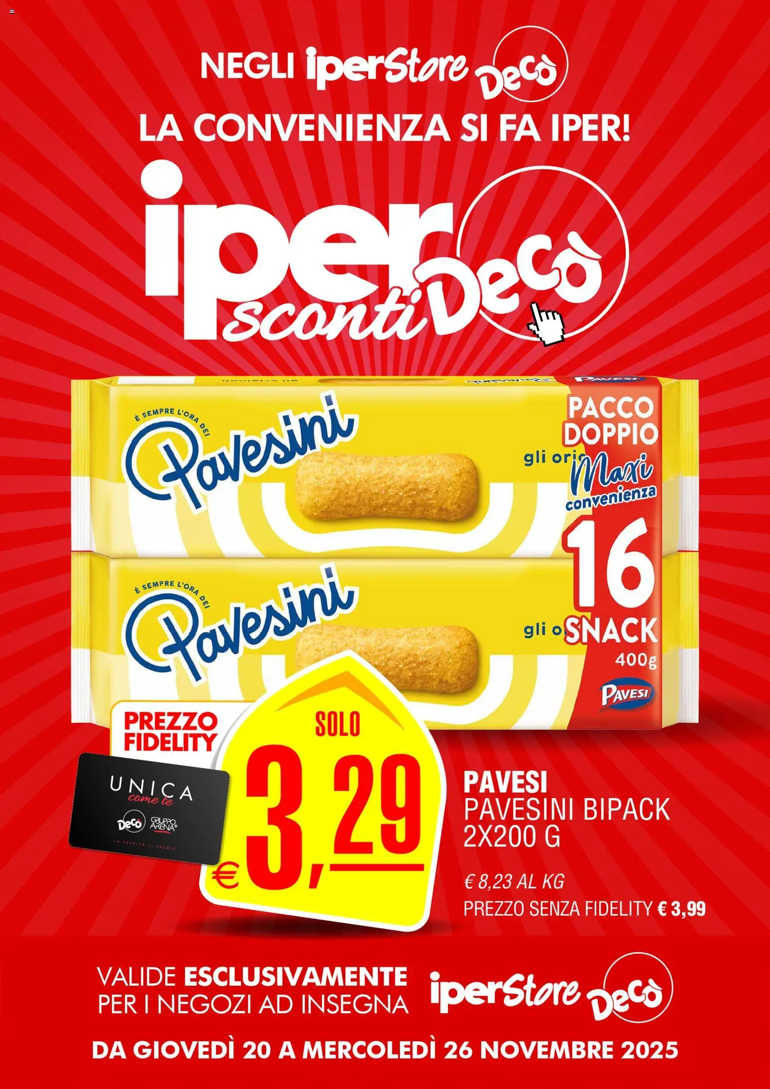 Volantino Decò del 20.11.2025 | Pagina: 1 | Prodotti: Tè