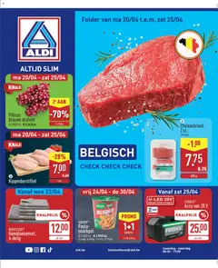 Aldi folder week 17 - Voorbeeld van een folder van Aldi, geldig van 20.04.2026